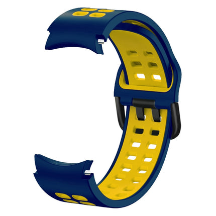 20mm Breathable Two-Color Silicone Watch Band