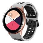 For Galaxy Watch Active 2 / White+Black