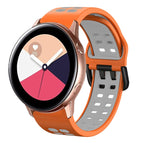 For Galaxy Watch Active 2 / Orange+Grey