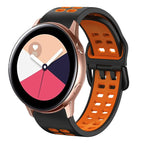 For Galaxy Watch Active 2 / Black+Orange