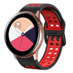 For Galaxy Watch Active 2 / Black+Red
