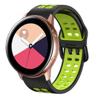For Galaxy Watch Active 2 / Black+Green