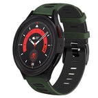For Samsung Galaxy Watch 5  44mm / Amygreen+Black