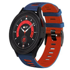 For Samsung Galaxy Watch 5  44mm / Midnight Blue+Red