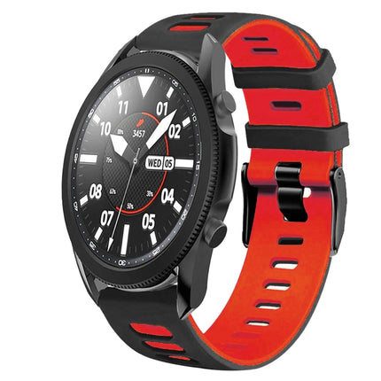20mm Two-Color Silicone Watch Band, For Samsung Galaxy Watch 5 Pro  45mm, For Samsung Galaxy Watch 4 40mm - DealBuddy
