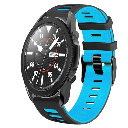 20mm Two-Color Silicone Watch Band, For Samsung Galaxy Watch 5 Pro  45mm, For Samsung Galaxy Watch 4 40mm - DealBuddy