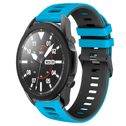 20mm Two-Color Silicone Watch Band, For Samsung Galaxy Watch 5 Pro  45mm, For Samsung Galaxy Watch 4 40mm - DealBuddy