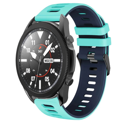 20mm Two-Color Silicone Watch Band, For Samsung Galaxy Watch 5 Pro  45mm, For Samsung Galaxy Watch 4 40mm - DealBuddy