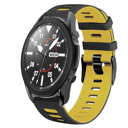 20mm Two-Color Silicone Watch Band, For Samsung Galaxy Watch 5 Pro  45mm, For Samsung Galaxy Watch 4 40mm - DealBuddy
