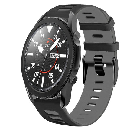 20mm Two-Color Silicone Watch Band, For Samsung Galaxy Watch 5 Pro  45mm, For Samsung Galaxy Watch 4 40mm - DealBuddy