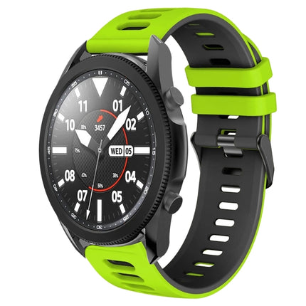 20mm Two-Color Silicone Watch Band, For Samsung Galaxy Watch 5 Pro  45mm, For Samsung Galaxy Watch 4 40mm - DealBuddy
