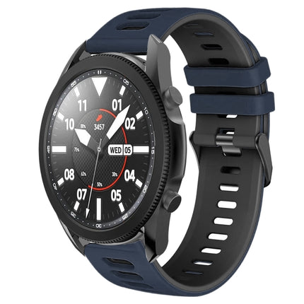 20mm Two-Color Silicone Watch Band, For Samsung Galaxy Watch 5 Pro  45mm, For Samsung Galaxy Watch 4 40mm - DealBuddy