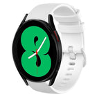 20mm Plaid Solid Color Silicone Watch Band, For Samsung Galaxy Watch4 44mm, For Samsung Galaxy Watch4 Classic 46mm, For Samsung Galaxy Watch4 Classic 42mm, For Samsung Galaxy Watch Active 2 - DealBuddy