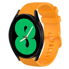 20mm Plaid Solid Color Silicone Watch Band, For Samsung Galaxy Watch4 44mm, For Samsung Galaxy Watch4 Classic 46mm, For Samsung Galaxy Watch4 Classic 42mm, For Samsung Galaxy Watch Active 2 - DealBuddy
