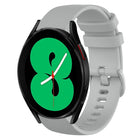 20mm Plaid Solid Color Silicone Watch Band, For Samsung Galaxy Watch4 44mm, For Samsung Galaxy Watch4 Classic 46mm, For Samsung Galaxy Watch4 Classic 42mm, For Samsung Galaxy Watch Active 2 - DealBuddy