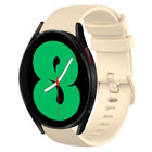 20mm Plaid Solid Color Silicone Watch Band, For Samsung Galaxy Watch4 44mm, For Samsung Galaxy Watch4 Classic 46mm, For Samsung Galaxy Watch4 Classic 42mm, For Samsung Galaxy Watch Active 2 - DealBuddy