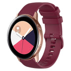 For Samsung Galaxy Watch Active 2 / Burgundy