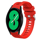 20mm Twill Solid Color Silicone Watch Band, For Samsung Galaxy Watch4 44mm, For Samsung Galaxy Watch4 Classic 46mm, For Samsung Galaxy Watch4 Classic 42mm, For Samsung Galaxy Watch Active 2 - DealBuddy