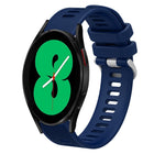 20mm Twill Solid Color Silicone Watch Band, For Samsung Galaxy Watch4 44mm, For Samsung Galaxy Watch4 Classic 46mm, For Samsung Galaxy Watch4 Classic 42mm, For Samsung Galaxy Watch Active 2 - DealBuddy
