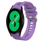 20mm Twill Solid Color Silicone Watch Band, For Samsung Galaxy Watch4 44mm, For Samsung Galaxy Watch4 Classic 46mm, For Samsung Galaxy Watch4 Classic 42mm, For Samsung Galaxy Watch Active 2 - DealBuddy