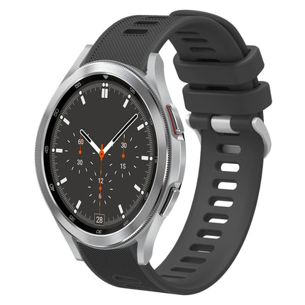 20mm Twill Solid Color Silicone Watch Band