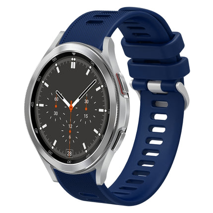 20mm Twill Solid Color Silicone Watch Band, For Samsung Galaxy Watch4 44mm, For Samsung Galaxy Watch4 Classic 46mm, For Samsung Galaxy Watch4 Classic 42mm, For Samsung Galaxy Watch Active 2 - DealBuddy