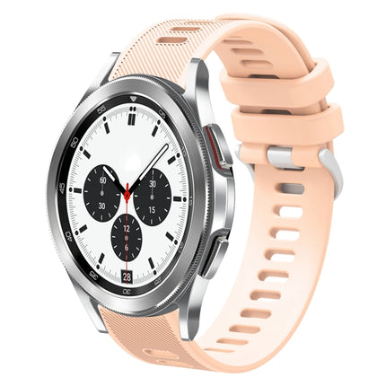 20mm Twill Solid Color Silicone Watch Band