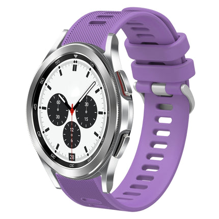 20mm Twill Solid Color Silicone Watch Band