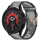 20mm Nylon Woven Watch Band, For Samsung Galaxy Watch5 40mm, For Samsung Galaxy Watch5 44mm, For Samsung Galaxy Watch5 Pro 45mm, For Samsung Galaxy Watch4 40mm, For Samsung Galaxy Watch4 44mm, For Samsung Galaxy Watch4 Classic 46mm - DealBuddy
