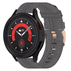 20mm Nylon Woven Watch Band, For Samsung Galaxy Watch5 40mm, For Samsung Galaxy Watch5 44mm, For Samsung Galaxy Watch5 Pro 45mm, For Samsung Galaxy Watch4 40mm, For Samsung Galaxy Watch4 44mm, For Samsung Galaxy Watch4 Classic 46mm - DealBuddy