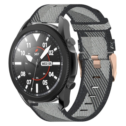 20mm Nylon Woven Watch Band, For Samsung Galaxy Watch5 40mm, For Samsung Galaxy Watch5 44mm, For Samsung Galaxy Watch5 Pro 45mm, For Samsung Galaxy Watch4 40mm, For Samsung Galaxy Watch4 44mm, For Samsung Galaxy Watch4 Classic 46mm - DealBuddy