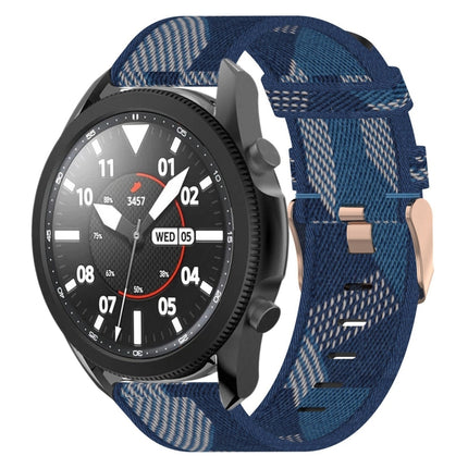 20mm Nylon Woven Watch Band, For Samsung Galaxy Watch5 40mm, For Samsung Galaxy Watch5 44mm, For Samsung Galaxy Watch5 Pro 45mm, For Samsung Galaxy Watch4 40mm, For Samsung Galaxy Watch4 44mm, For Samsung Galaxy Watch4 Classic 46mm - DealBuddy