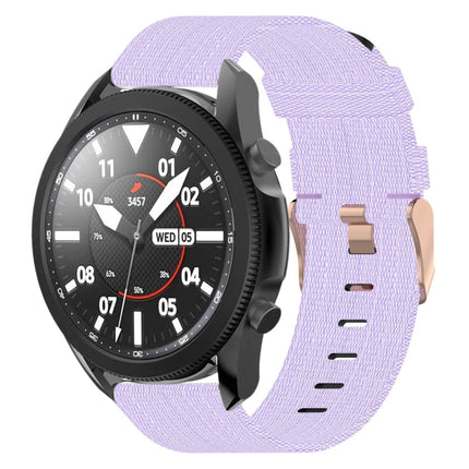 20mm Nylon Woven Watch Band, For Samsung Galaxy Watch5 40mm, For Samsung Galaxy Watch5 44mm, For Samsung Galaxy Watch5 Pro 45mm, For Samsung Galaxy Watch4 40mm, For Samsung Galaxy Watch4 44mm, For Samsung Galaxy Watch4 Classic 46mm - DealBuddy