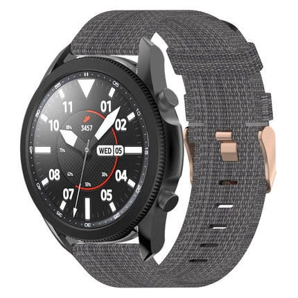 20mm Nylon Woven Watch Band, For Samsung Galaxy Watch5 40mm, For Samsung Galaxy Watch5 44mm, For Samsung Galaxy Watch5 Pro 45mm, For Samsung Galaxy Watch4 40mm, For Samsung Galaxy Watch4 44mm, For Samsung Galaxy Watch4 Classic 46mm - DealBuddy