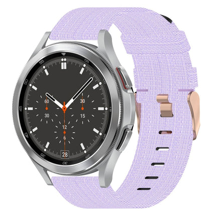 20mm Nylon Woven Watch Band, For Samsung Galaxy Watch5 40mm, For Samsung Galaxy Watch5 44mm, For Samsung Galaxy Watch5 Pro 45mm, For Samsung Galaxy Watch4 40mm, For Samsung Galaxy Watch4 44mm, For Samsung Galaxy Watch4 Classic 46mm - DealBuddy