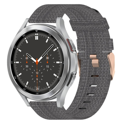 20mm Nylon Woven Watch Band, For Samsung Galaxy Watch5 40mm, For Samsung Galaxy Watch5 44mm, For Samsung Galaxy Watch5 Pro 45mm, For Samsung Galaxy Watch4 40mm, For Samsung Galaxy Watch4 44mm, For Samsung Galaxy Watch4 Classic 46mm - DealBuddy