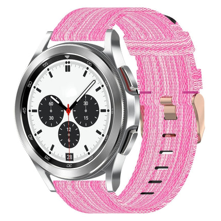 20mm Nylon Woven Watch Band, For Samsung Galaxy Watch4 Classic 42mm, For Samsung Galaxy Watch Active 2 - DealBuddy