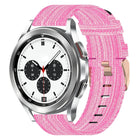 20mm Nylon Woven Watch Band, For Samsung Galaxy Watch4 Classic 42mm, For Samsung Galaxy Watch Active 2 - DealBuddy