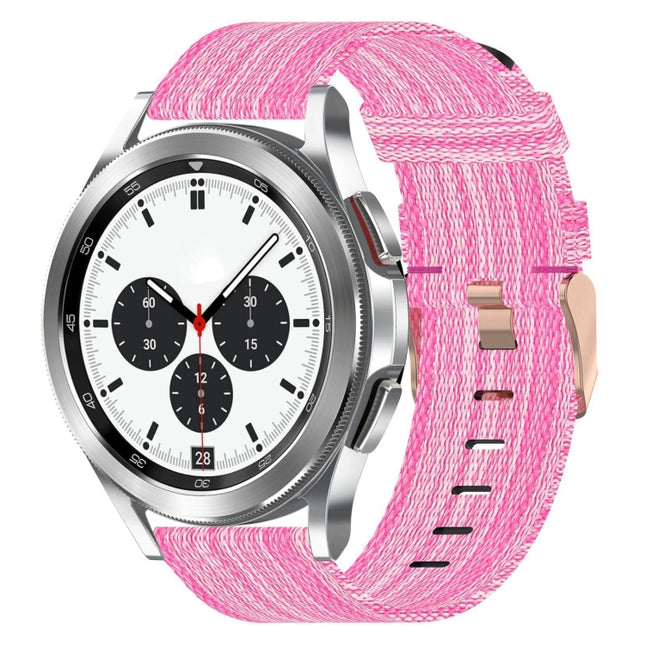20mm Nylon Woven Watch Band, For Samsung Galaxy Watch4 Classic 42mm, For Samsung Galaxy Watch Active 2 - DealBuddy