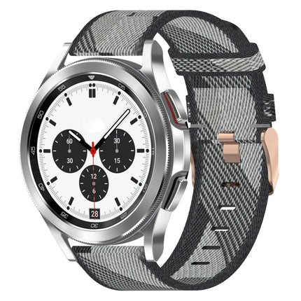 20mm Nylon Woven Watch Band, For Samsung Galaxy Watch4 Classic 42mm, For Samsung Galaxy Watch Active 2 - DealBuddy