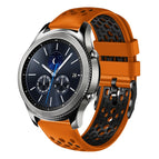For Samsung Gear S3 Classic / Orange+Black