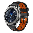 For Samsung Gear S3 Classic / Black+Orange