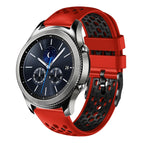 For Samsung Gear S3 Classic / Red+Black