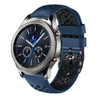 For Samsung Gear S3 Classic / Midnight Blue+Black