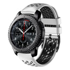 For Samsung Gear S3 Frontier / White+Black