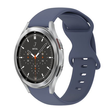 20mm Butterfly Buckle Solid Color Silicone Watch Band, For Samsung Galaxy Watch 4 44mm, For Samsung Galaxy Watch 4 Classic 46mm, For Samsung Galaxy Watch 4 Classic 42mm, For Samsung Galaxy Watch Active 2 - DealBuddy
