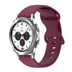 For Samsung Galaxy Watch 4 Classic 42mm / Burgundy