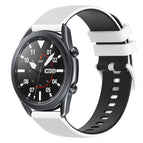 For Samsung Galaxy Watch3 45mm / White+Black