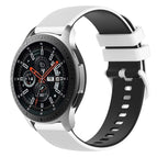 For Samsung Galaxy Watch 46mm / White+Black