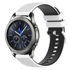 For Samsung Gear S3 Classic / White+Black